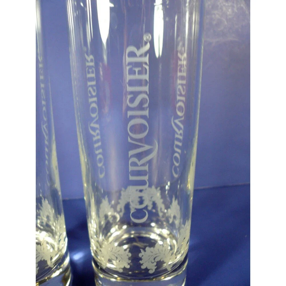 2 New Courvoisier Cognac Shot Glasses 6